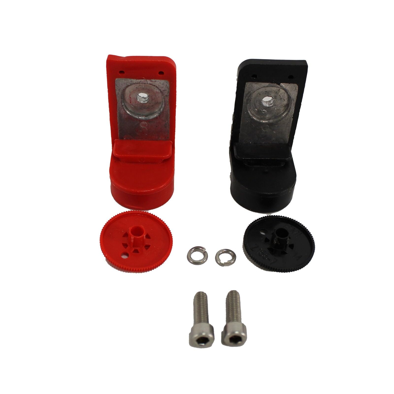 XS Power 551 battery adapter front view highlighting a compact, durable build for reliable mounting.
