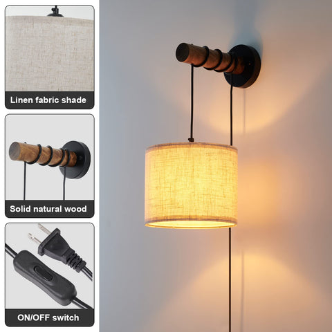 XSDeTu bathroom-style sconce offers soft glow