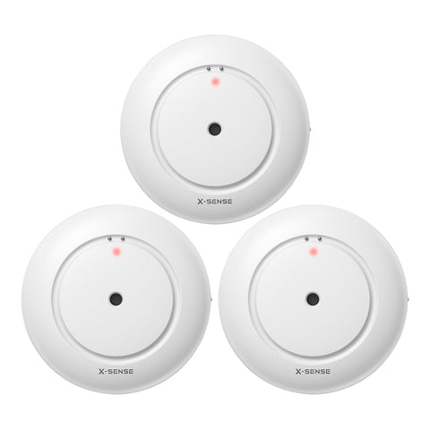 X-Sense SWS51 leak detector probes detect moisture for early warnings.