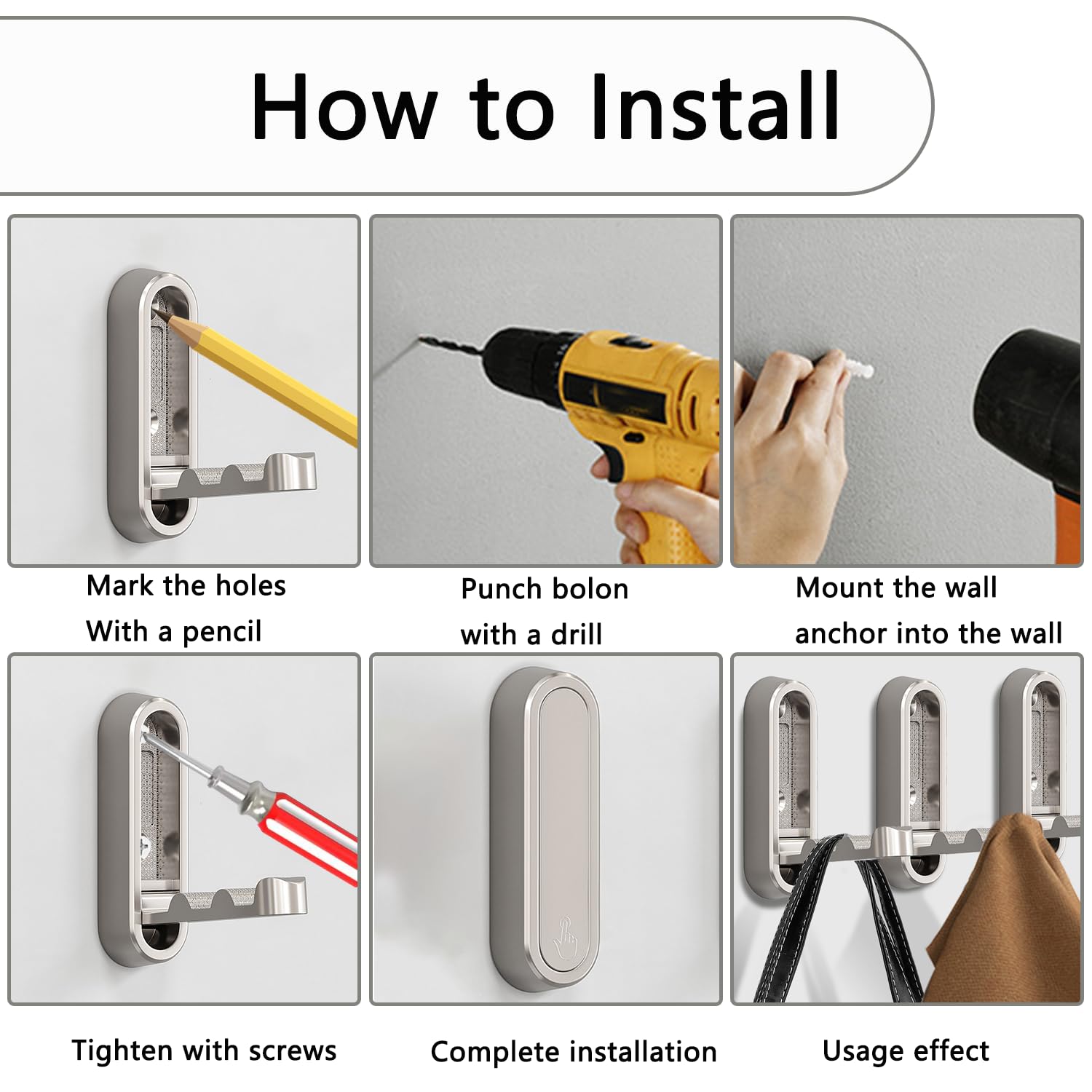 XSGTZMJ durable coat hooks designed for daily use and long-lasting service