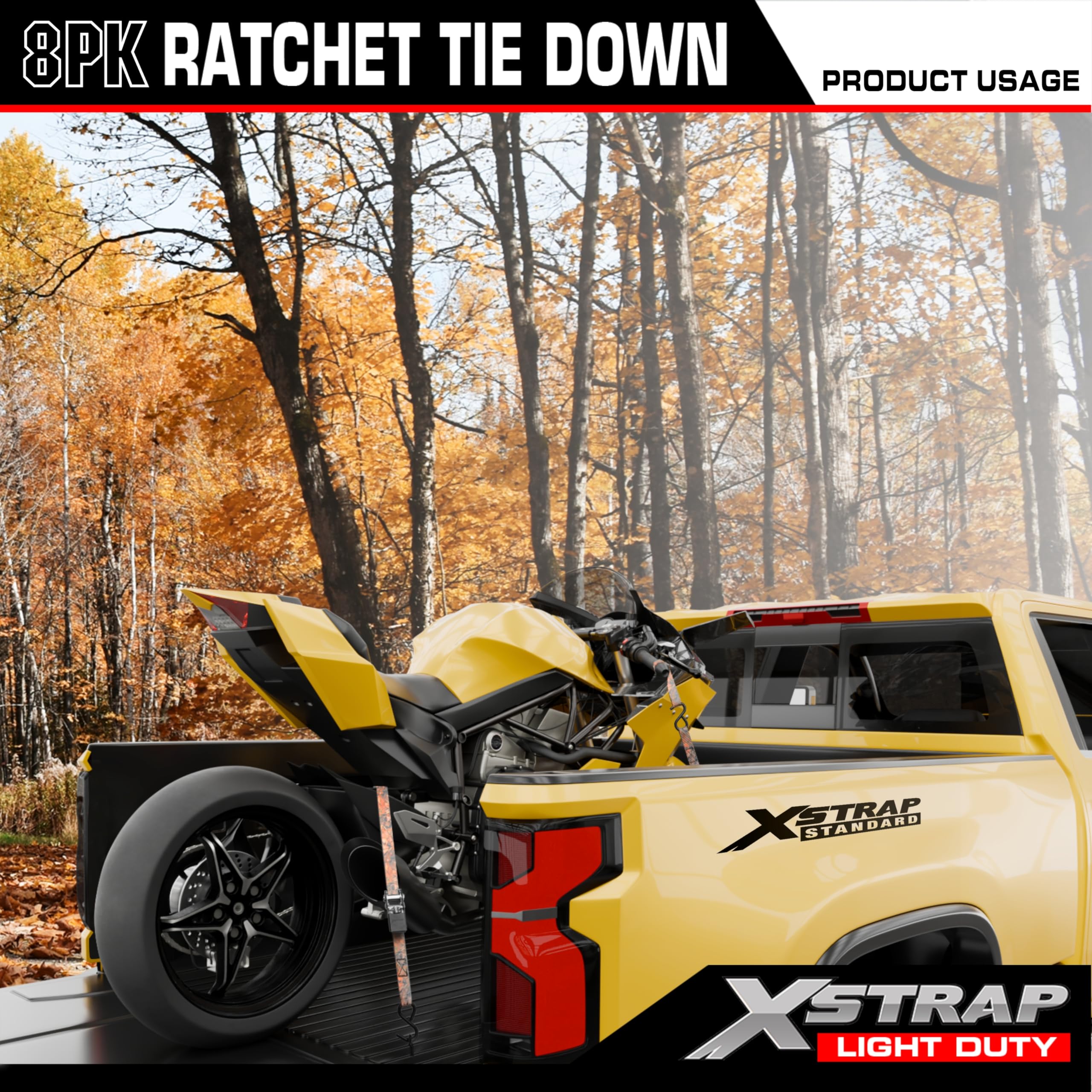 XSTRAP STANDARD great for boats, trailers, and roof rack securing
