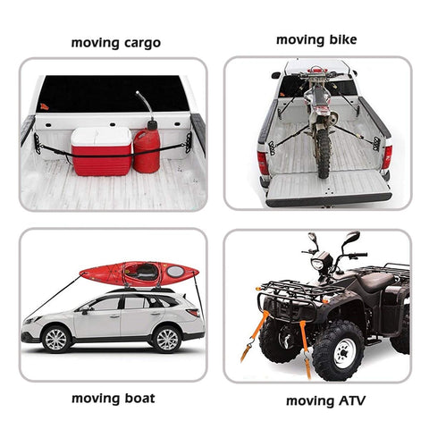 XSTRAP STANDARD ratchet straps secure appliances safely on trucks and trailers.