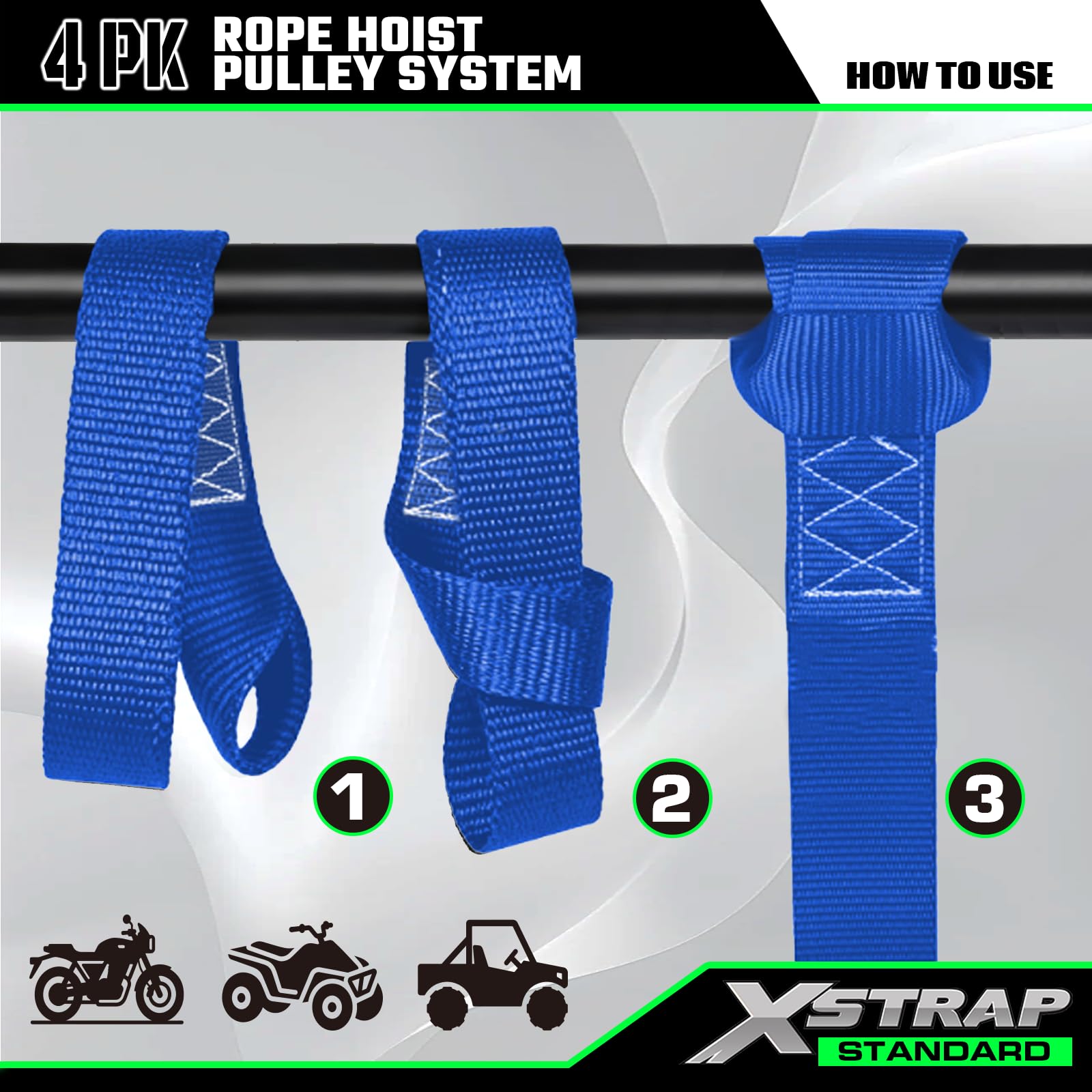 Ideal for hunting, boating and DIY lifting tasks