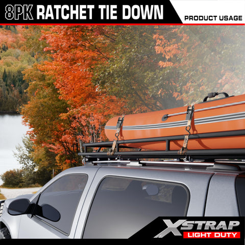 XSTRAP STANDARD ideal for motorcycles and lawn equipment during transit