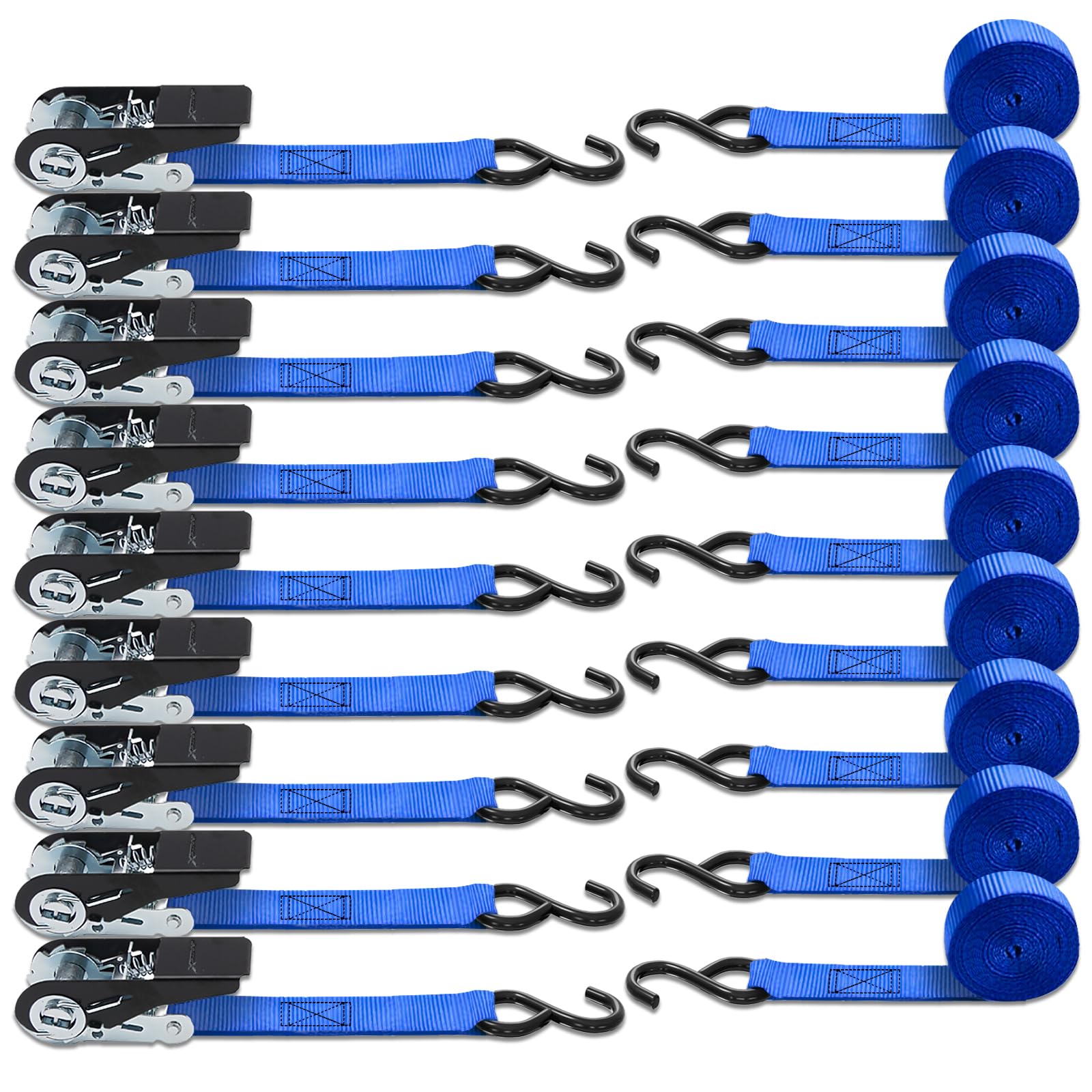 XSTRAP STANDARD straps securing motorcycles, appliances, and large gear.