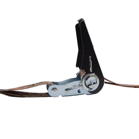 XSTRAP STANDARD strap shown secured on a pickup bed during transport.