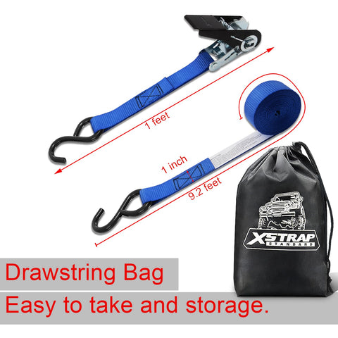 Drawstring bag included with XSTRAP STANDARD strap for portable storage.