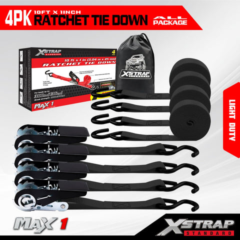 XSTRAP STANDARD ideal for UTV and ATV transport and lawn equipment.