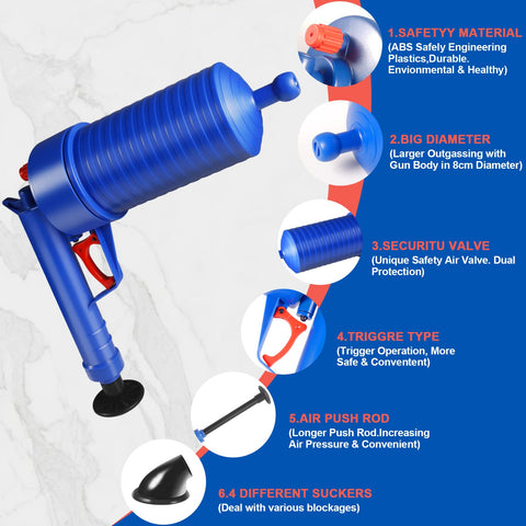 Xteamo four-size suction cups adapt to different drains for versatile use