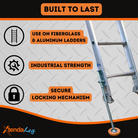 Xtenda-Leg easy-installation kit makes setup fast and simple.