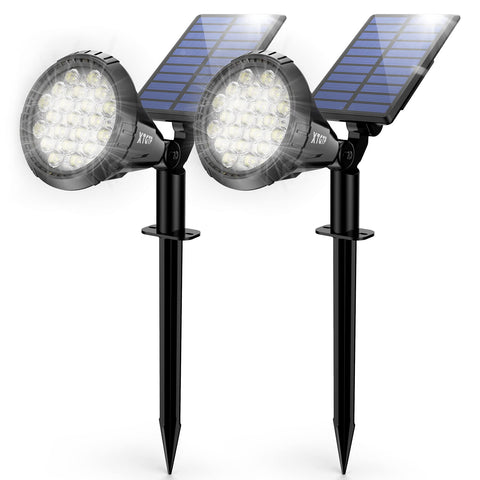 XTGTP solar spot light outdoor front-door illumination for safer entry.