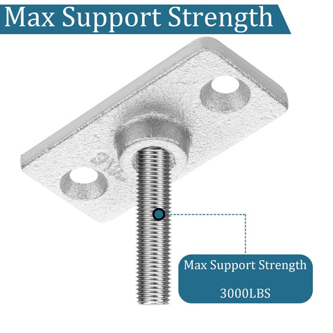 Xthrotsenk 3/8 inch hanger compatible with standard rods for stable hangs