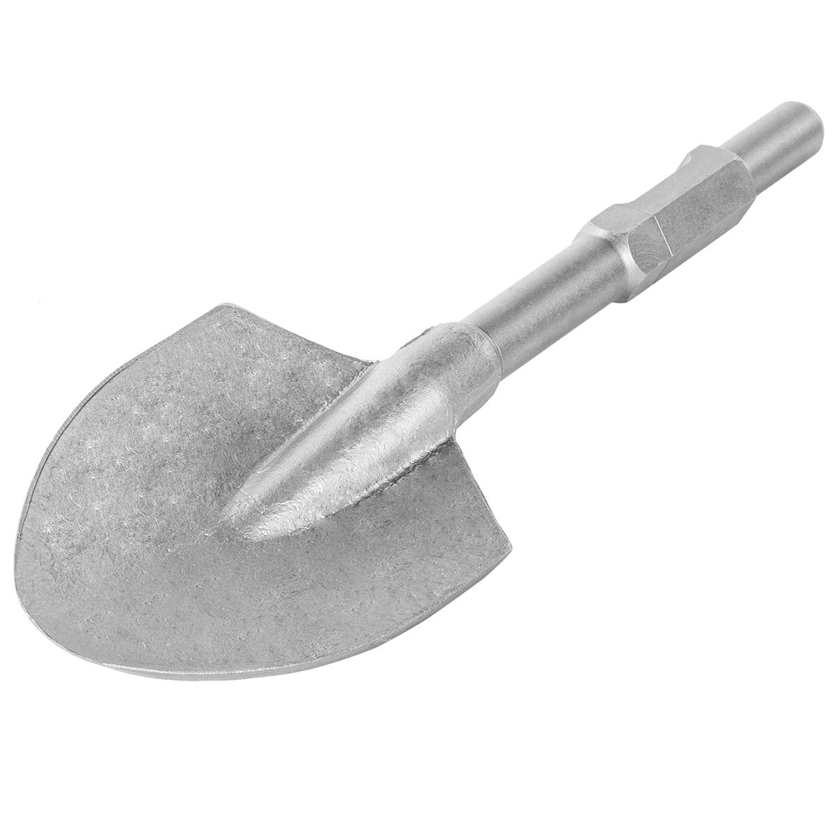 XtremepowerUS 5 inch scoop width shovel bit for fast material removal.