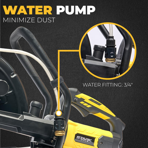 XtremepowerUS built-in GFCI cord enhances safety on job sites.
