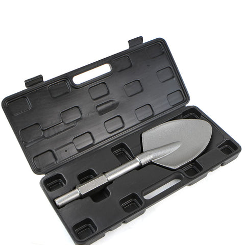 XtremepowerUS digs through concrete and clay with this shovel bit.