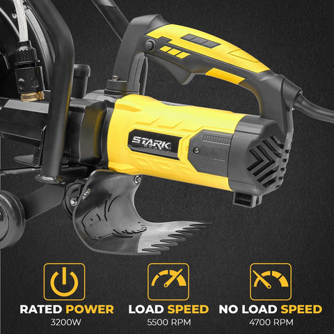 XtremepowerUS double protection switch prevents accidental starts during operation.