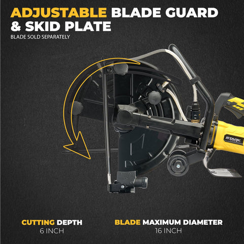 XtremepowerUS extraction dust port keeps the work surface clear for visibility.
