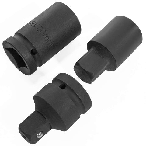 Four-point square socket for square lug studs