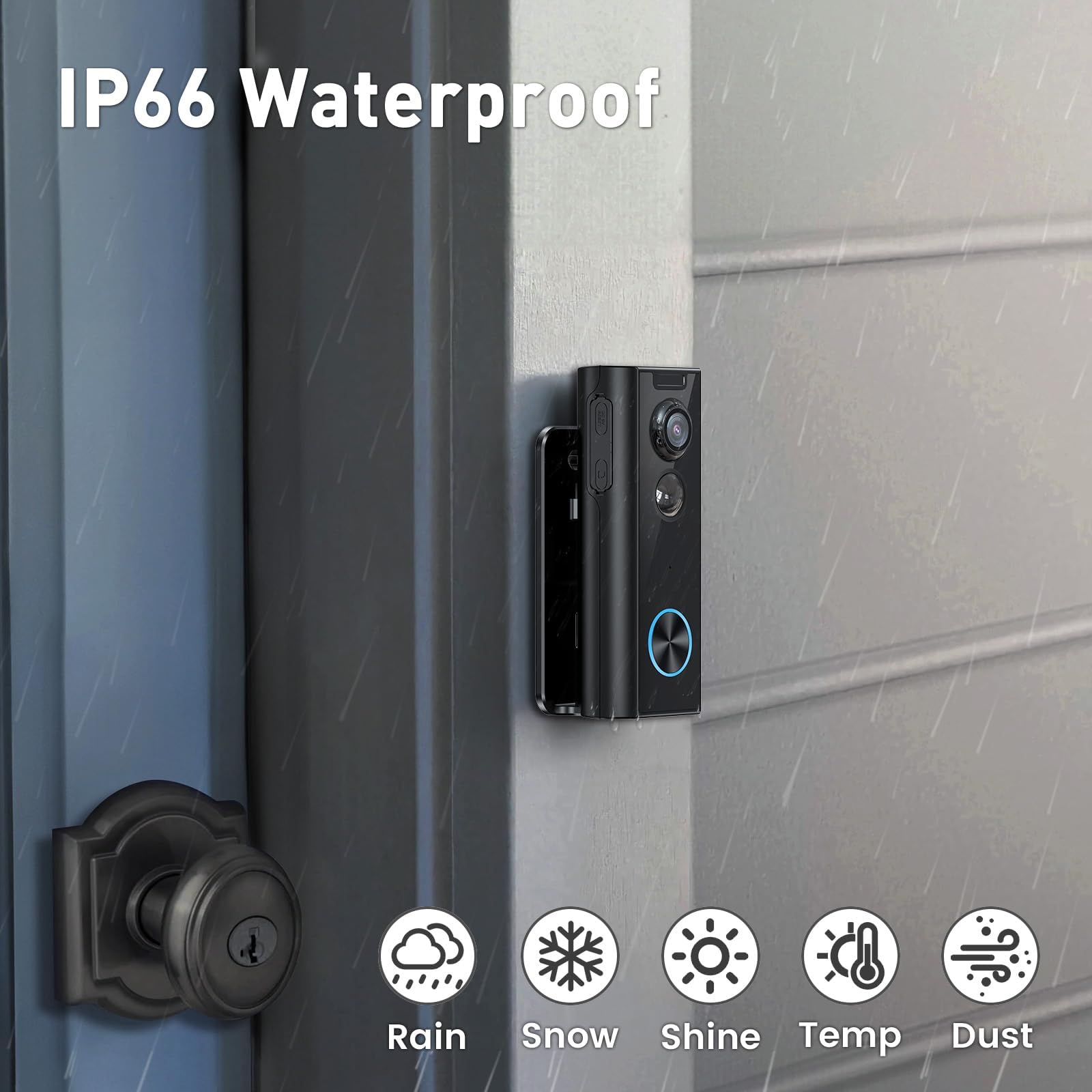 XTU doorbell supports local microSD storage up to 128GB.