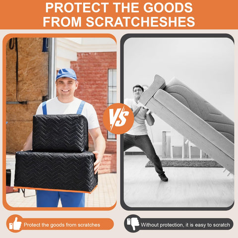 Xuanpeilin double-sided non-slip design helps keep items in place during moves.