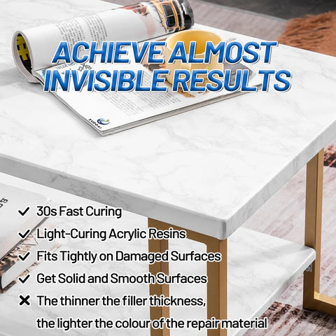 XUDOAI Repair Kit compatibility across quartz, granite and more