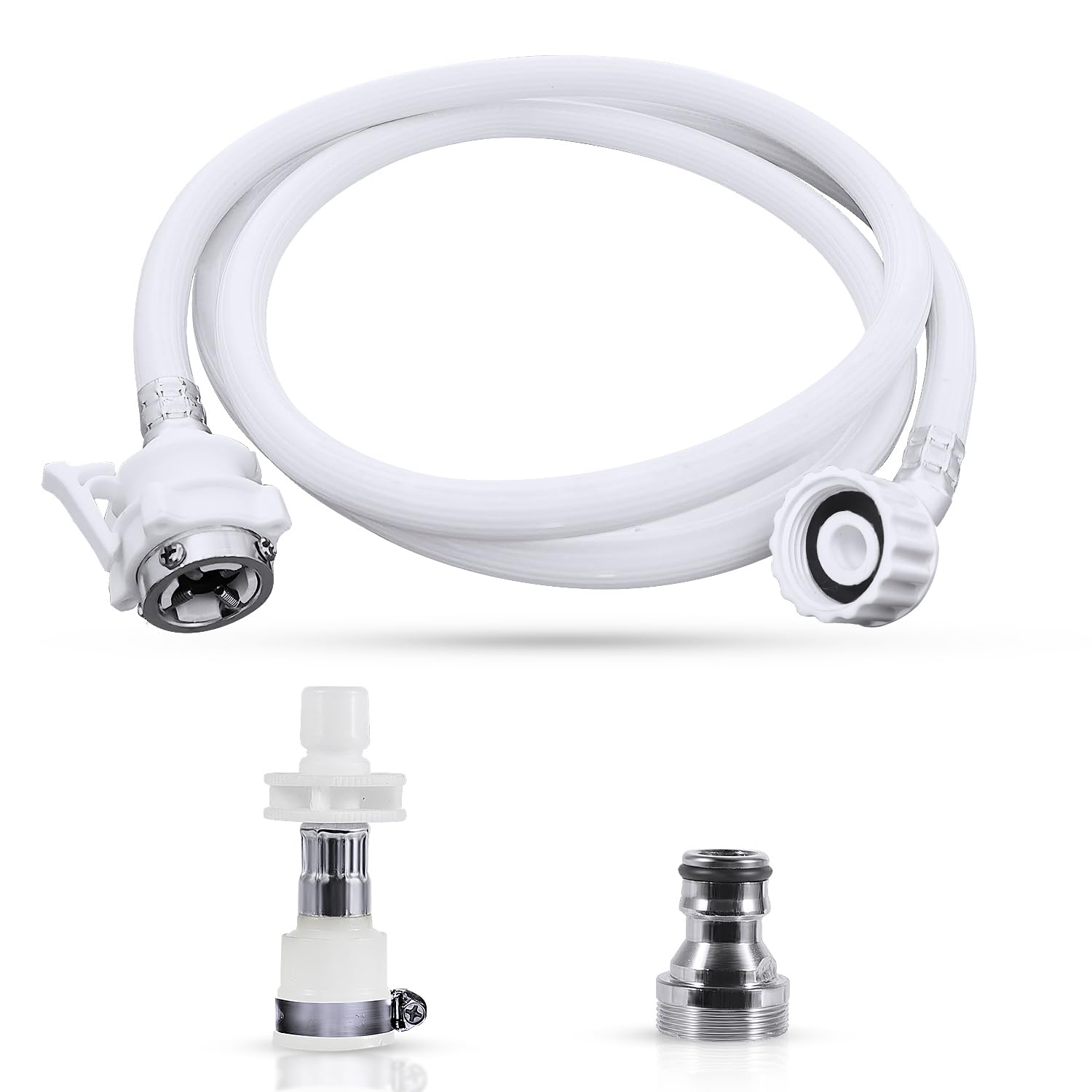 XUESNOF burst-proof washing hose enables secure connections for portable washers.