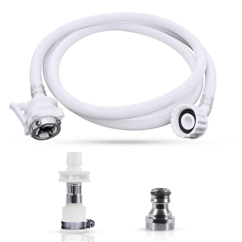XUESNOF burst-proof washing hose enables secure connections for portable washers.