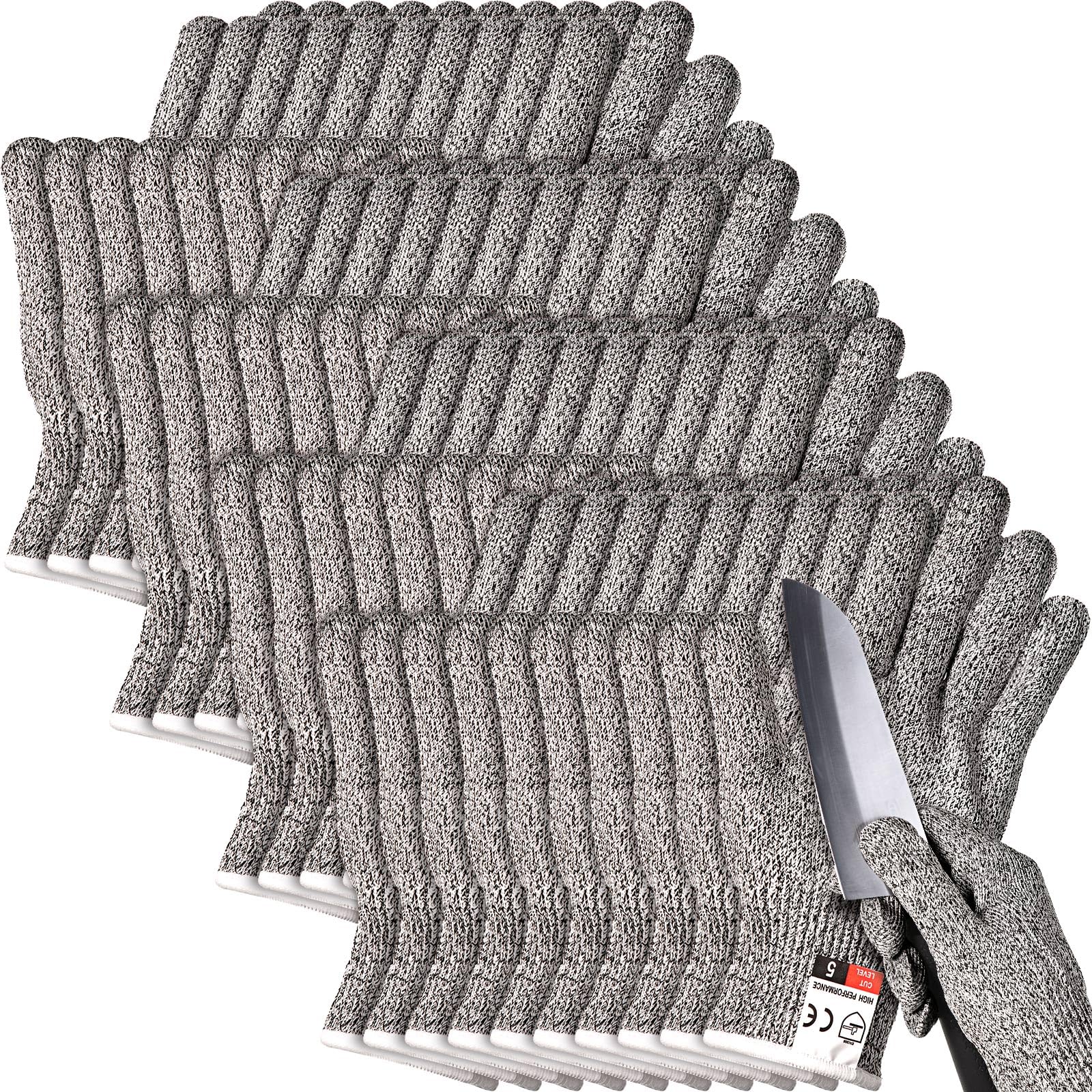 Xuhal Cut-Resistant Gloves Level-5 Pack offer durable kitchen protection.