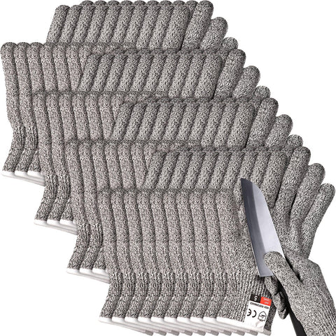 Xuhal Cut-Resistant Gloves Level-5 Pack offer durable kitchen protection.