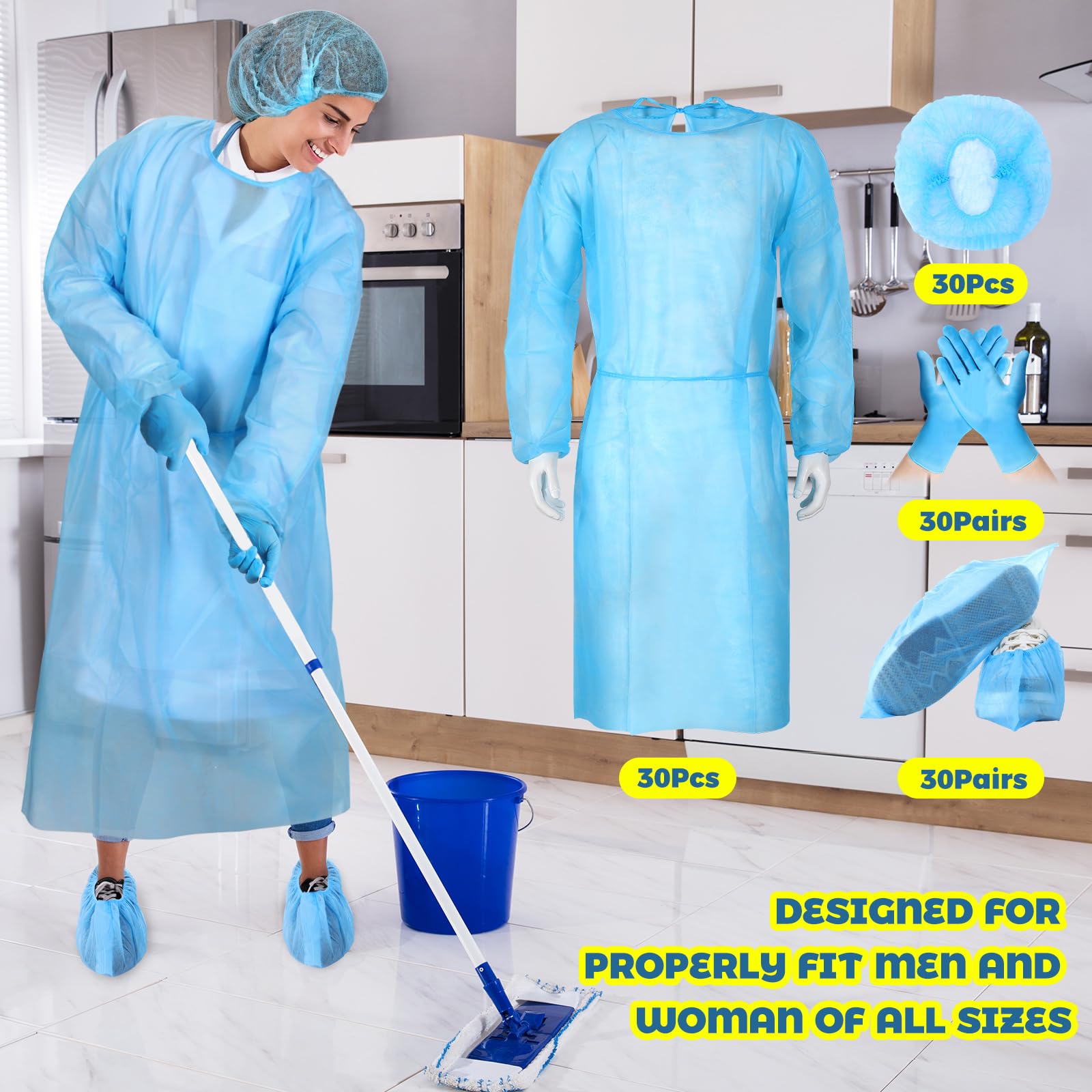 Xuhal nitrile gloves offer reliable barrier and tactile dexterity.