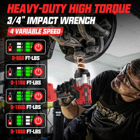 XunDong brushless motor provides precise control across four speeds.
