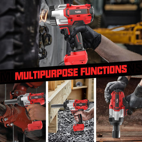 XunDong cordless design supports roadside tire repairs and shop use.