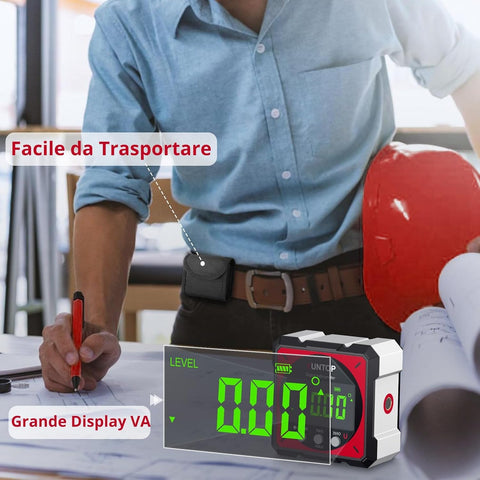 XUNTOP backlit display aids reading in bright and dim conditions.