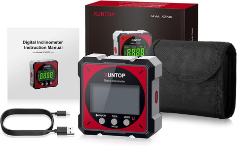 XUNTOP four-angle measurement supports precise mounting from multiple directions.