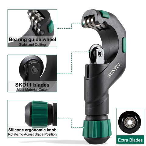 XUNTUI SKD11 blade provides durable, clean-edge performance on metal tubes