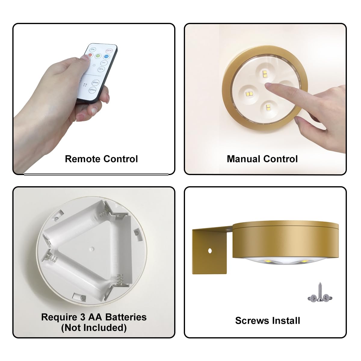 Xuolder auto-off timer feature conserves battery life while preserving display timing