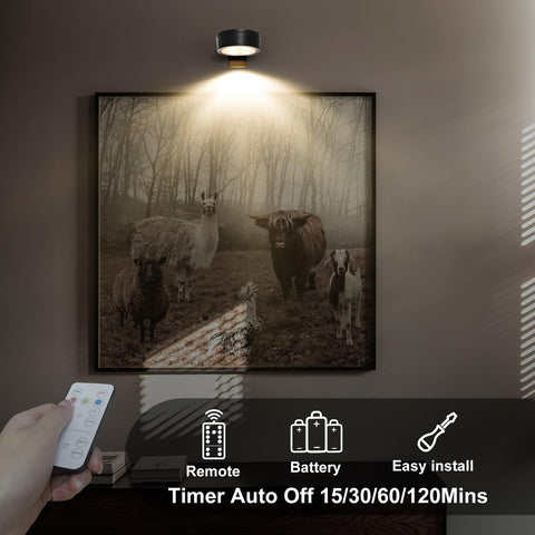 Xuolder dimmable brightness with timer function for auto-off