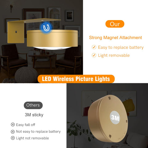 Xuolder color-temperature options, warm neutral cool, for different ambiance