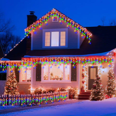 XURISEN energy-saving LED curtain lights reducing power use