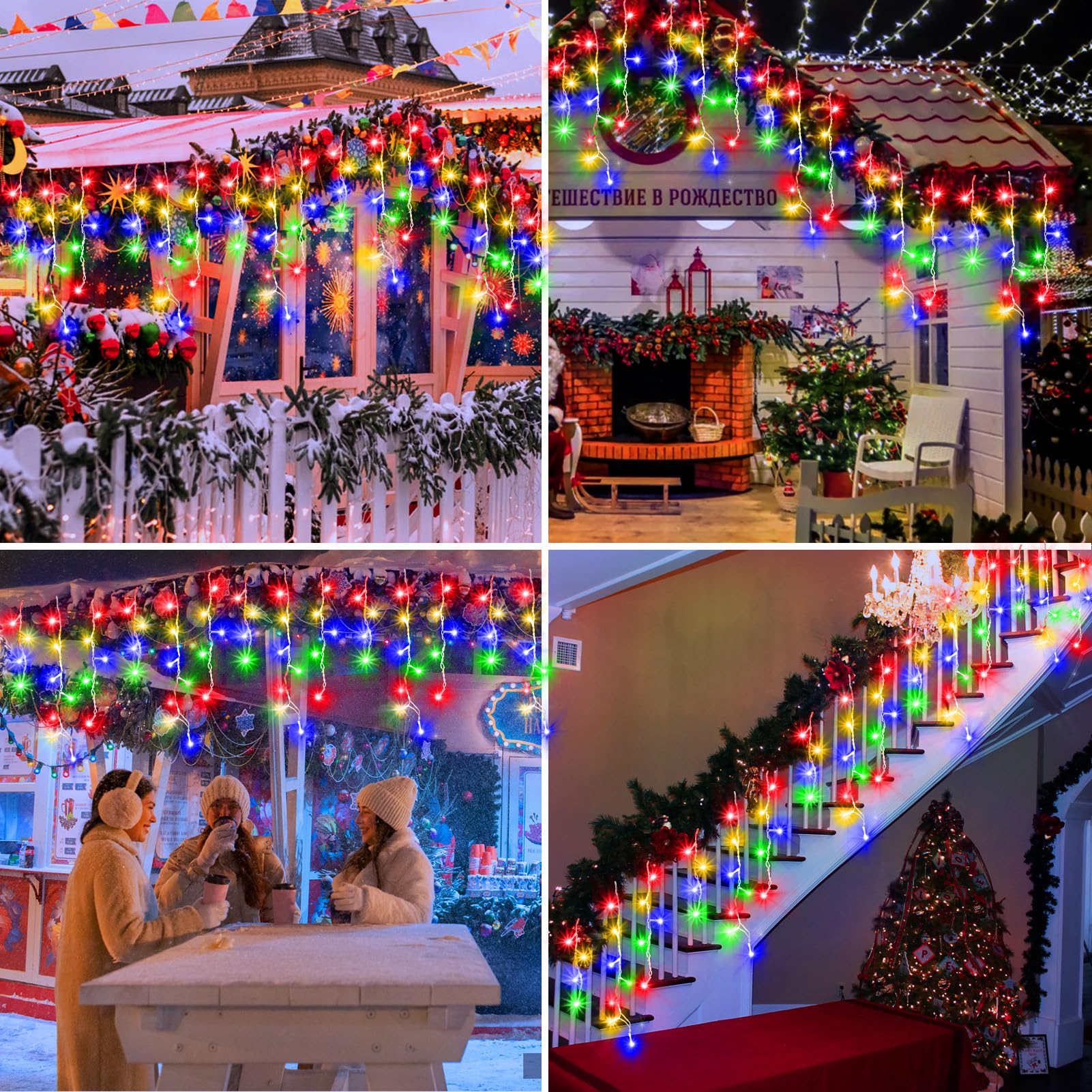 XURISEN multicolor glow enhancing outdoor party ambiance