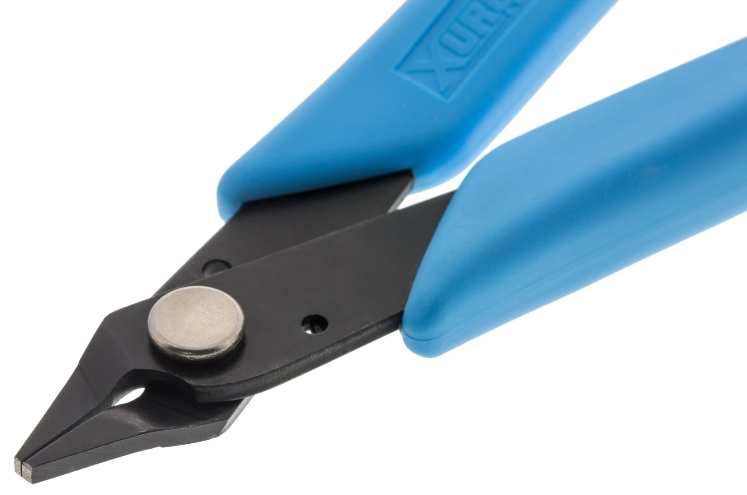 Xuron 475 non-slip Xuro-Rubber grips enhance comfort