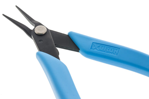 Xuron Tweezer Nose 450 smooth non-serrated jaws for snag-free handling