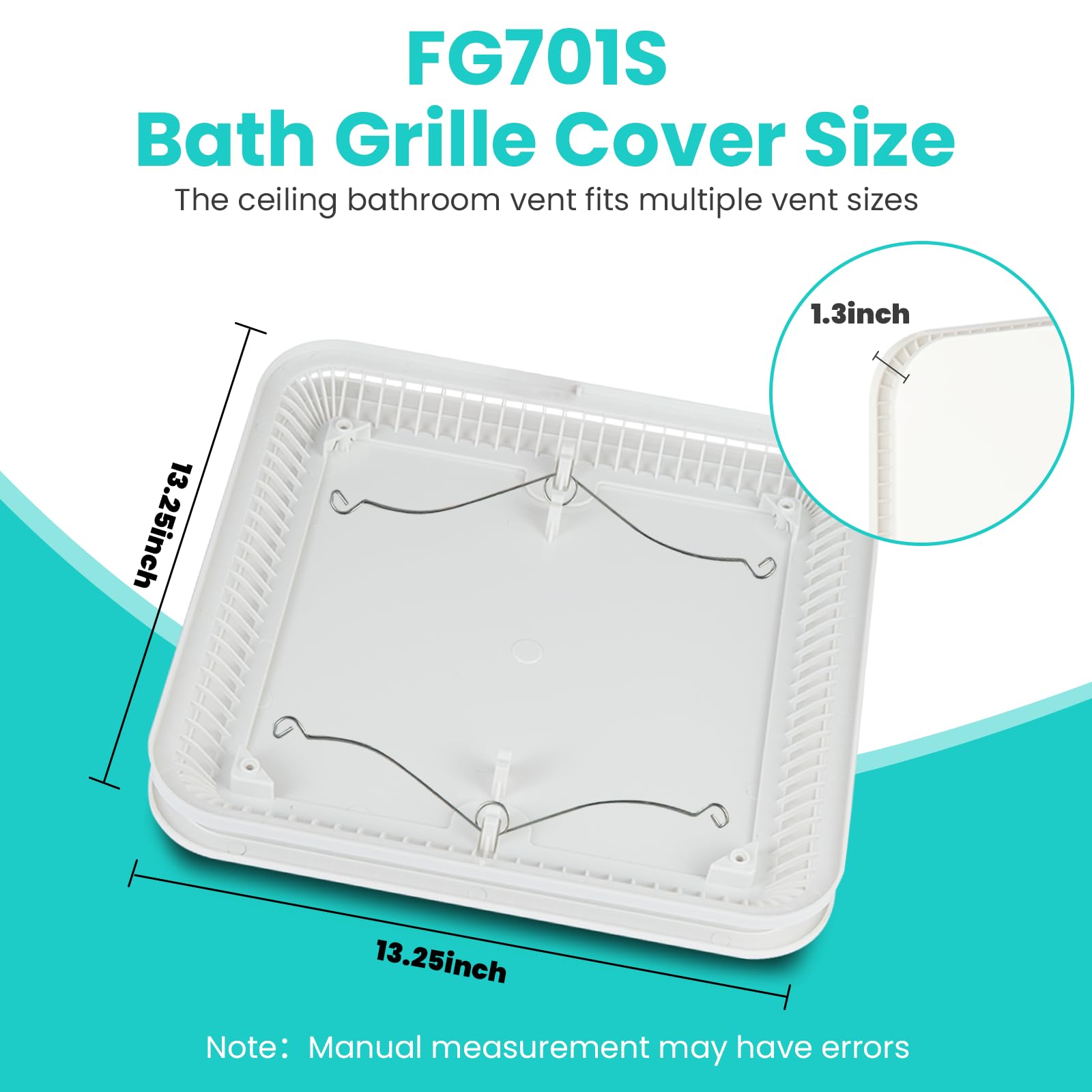 XwaYexa FG701S model cover with slim profile suited for multiple fan fits.