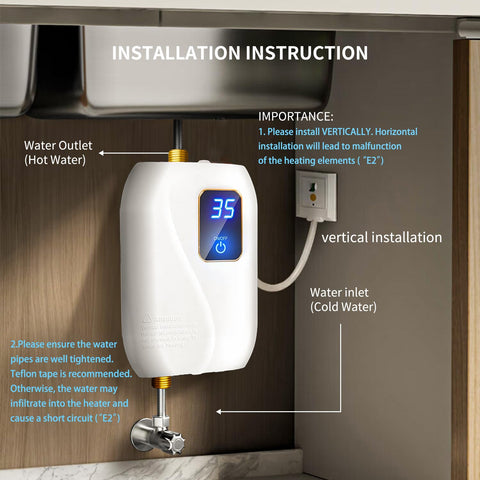XWDZSWGS easy install with 1/2 inch NPT interface.