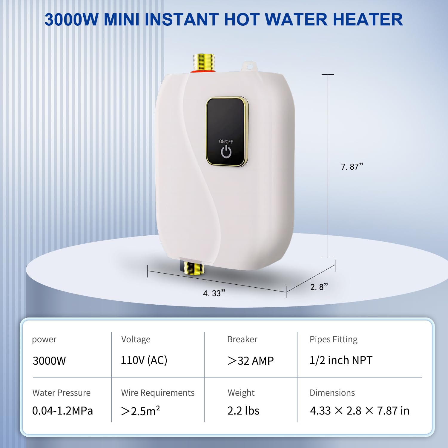 XWDZSWGS versatile hot water for kitchen and bathroom tasks.