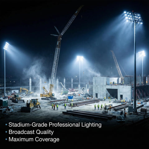 XXBSAZ 6500K daylight color output for clear visibility in work zones