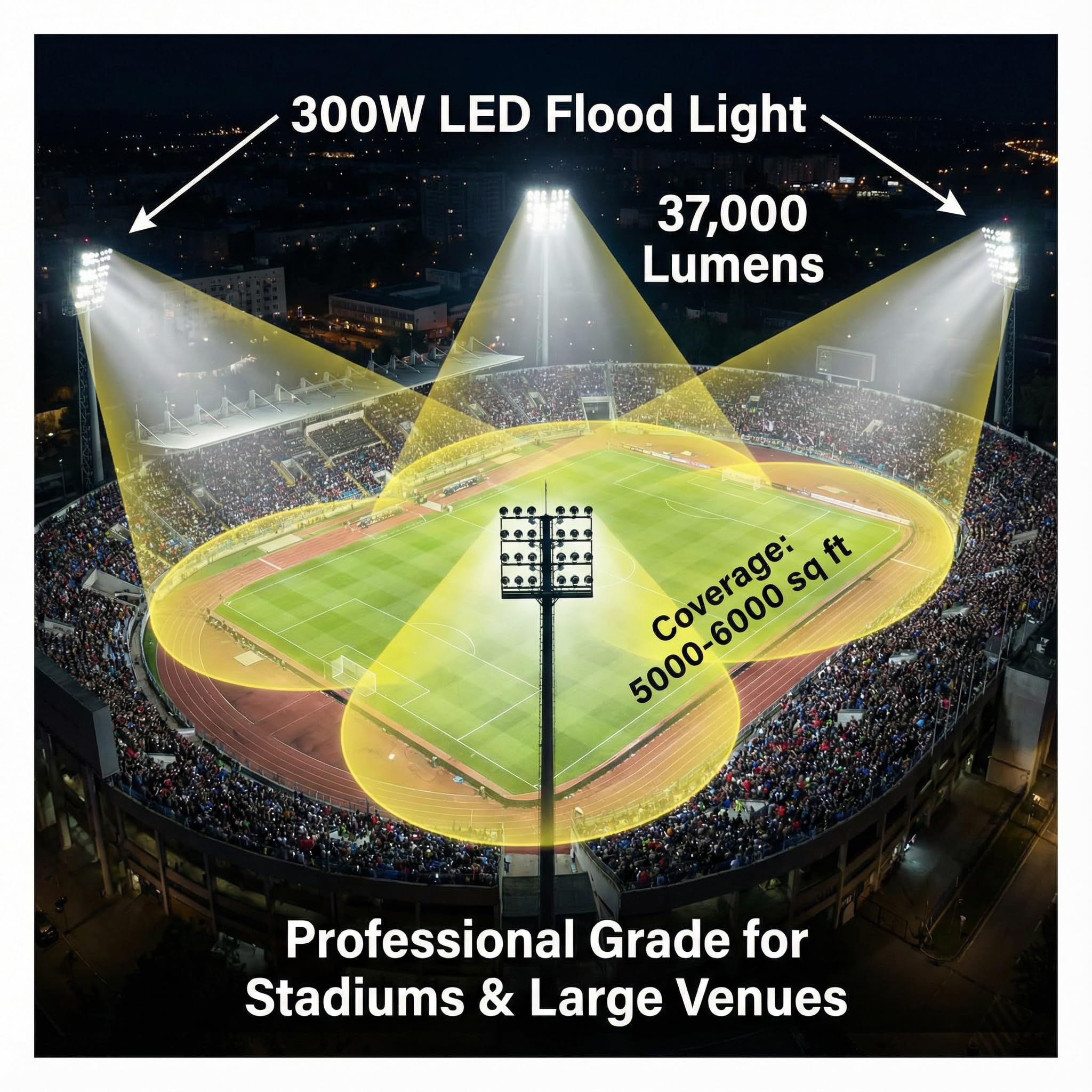 XXBSAZ two-pack lights for large-area coverage in commercial spaces