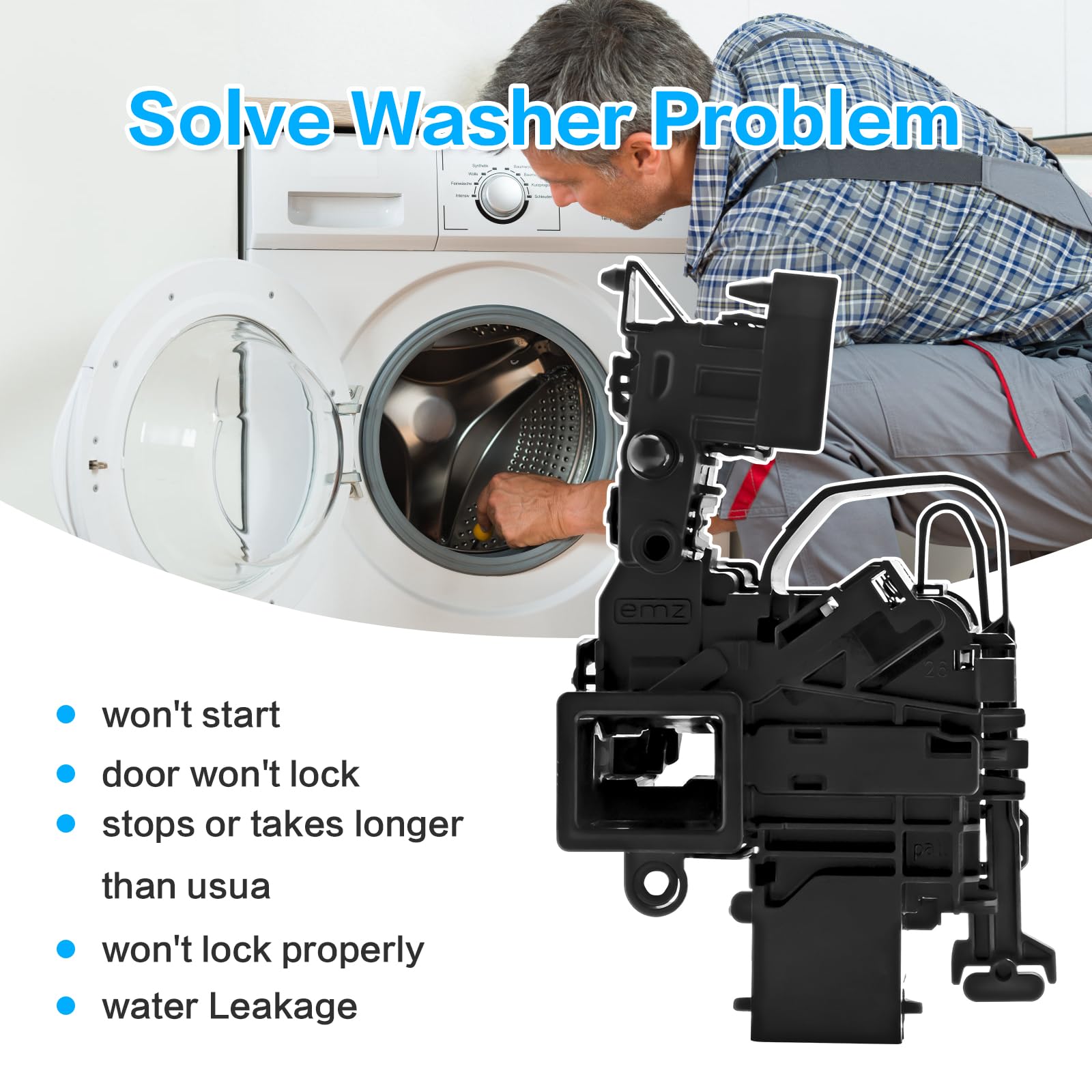 XXHCML DC34-00028A mid-cycle lock in action supports stable washing