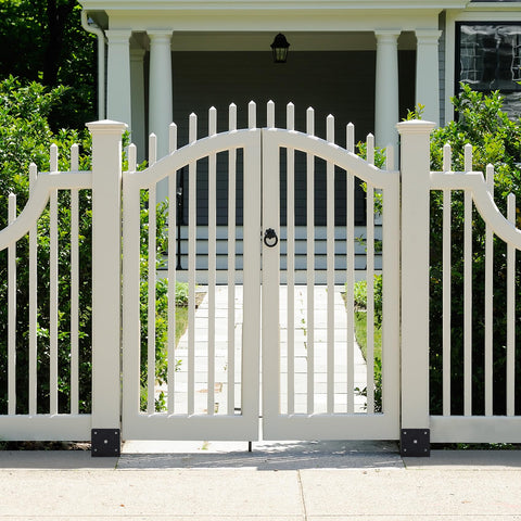 XYADX post anchor set includes four anchors for quick DIY projects.