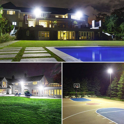 XYCN long-life flood light delivers up to 50,000 hours of operation.